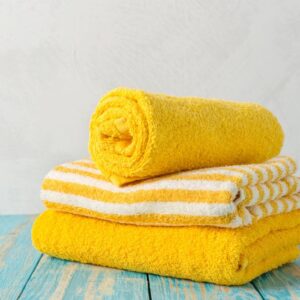 wholesale yellow bath towel